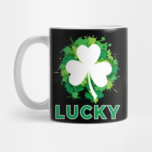 Lucky Shamrock Clover Mug